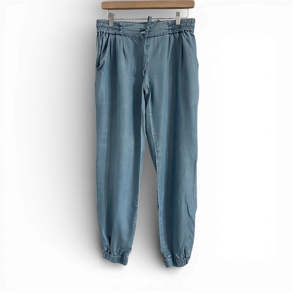Talula Pants - Talula Aritzia Soft Blue Drawstring Jogger Pants Size M